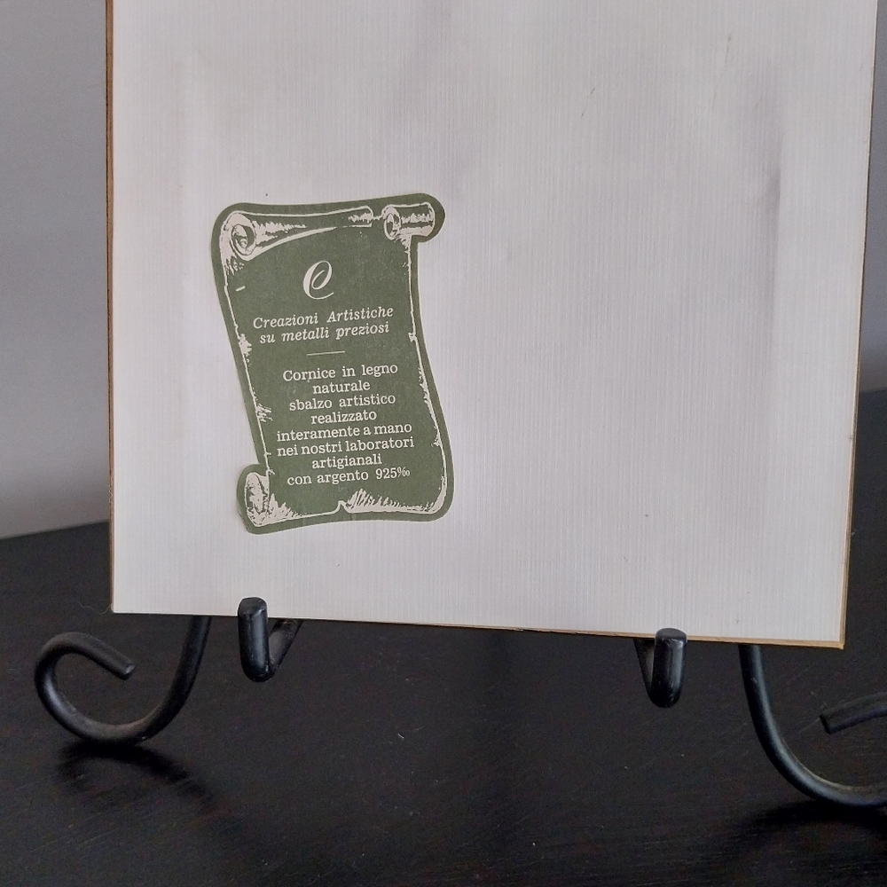 Silver Sterling Two Framed Art Pieces - Picture 4 of 13